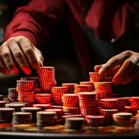 How to Shuffle Poker Chips